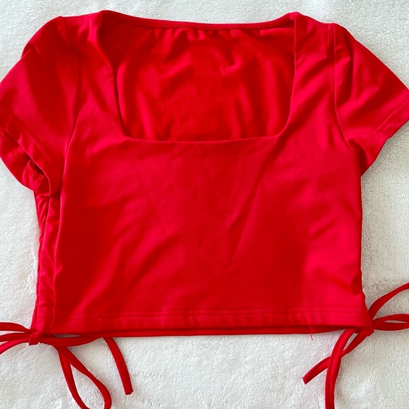 Red Workout Set, Small, activewear - Picture 2 of 4